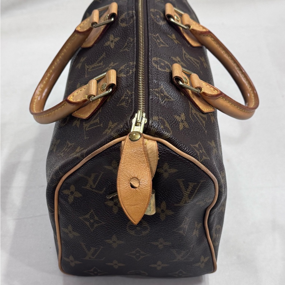 Louis Vuitton | Speedy 25 | SD0027 | Monogram Canvas Brown Satchel - Picture 5 of 16